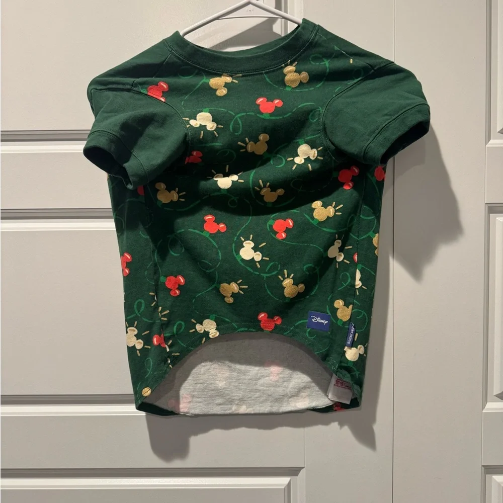 Disney Pet Spirit Jersey Christmas Mickey Size XLarge